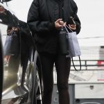 Gal Gadot in a Black Jacket Leaves the Gym in Los Angeles 03/11/2025