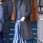 Karlie Kloss in a Black Coat Leaves the Ritz Hotel in Paris 03/10/2025