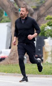 Ben Affleck in a Black Sneakers