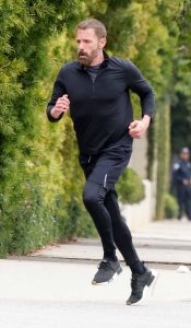 Ben Affleck in a Black Sneakers