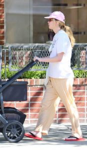 Jennifer Lawrence in a White Tee