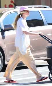 Jennifer Lawrence in a White Tee