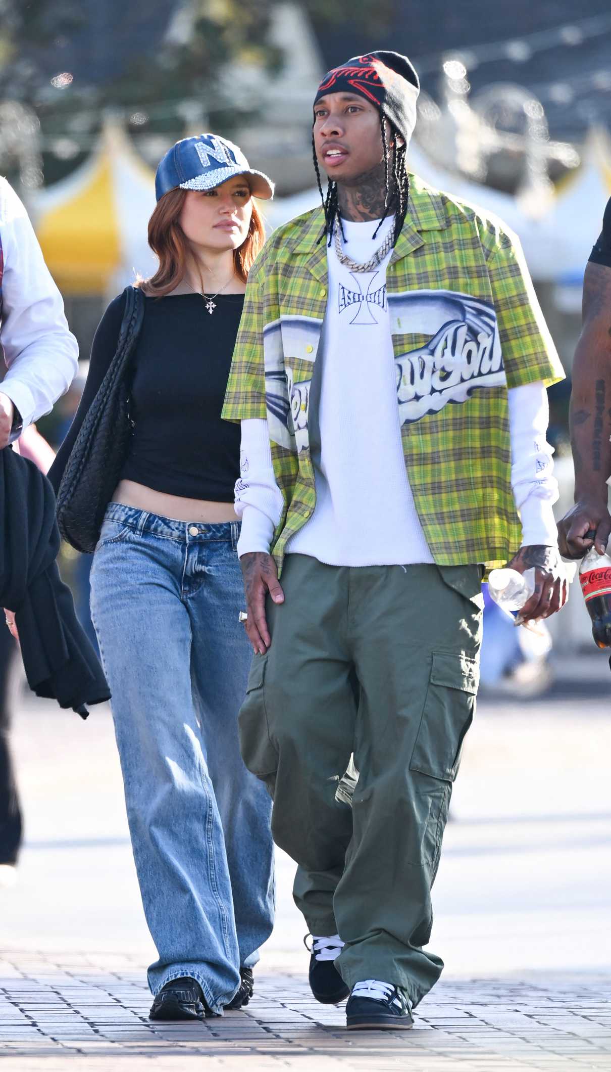 Madelaine Petsch in a Blue Jeans
