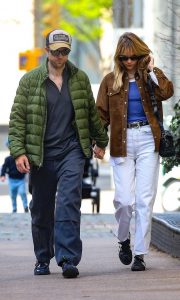 Robert Pattinson in a Green Jacket
