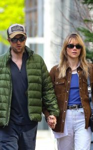 Robert Pattinson in a Green Jacket