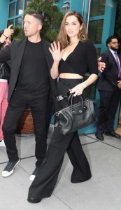 Ana de Armas in a Black Top