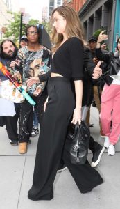 Ana de Armas in a Black Top