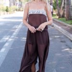 Claire Holt in a Brown Ensemble Was Seen Out in Cannes 05/17/2025