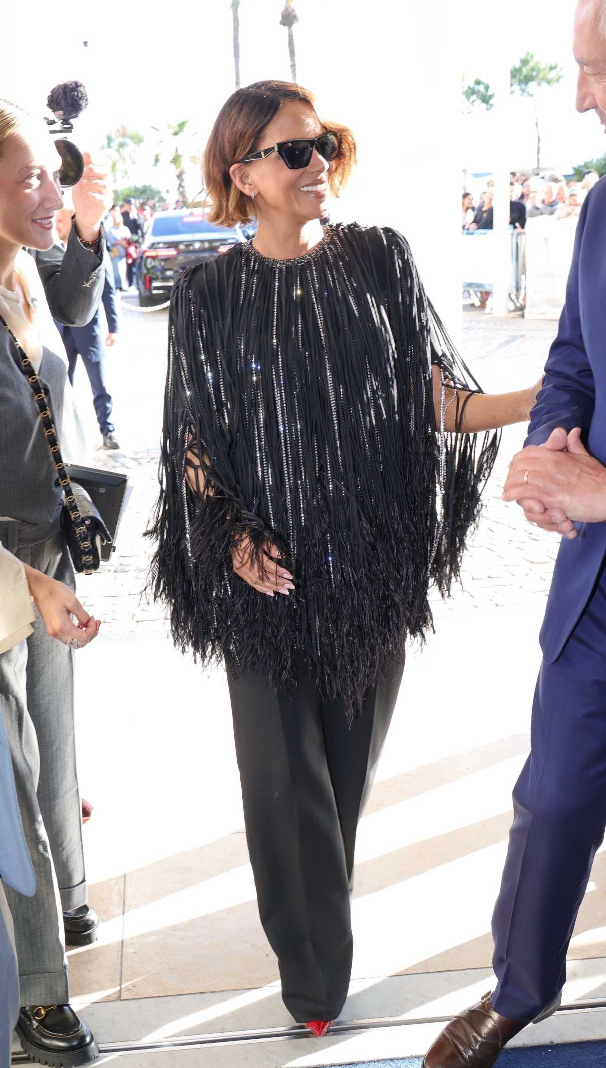 Halle Berry in a Black Pants