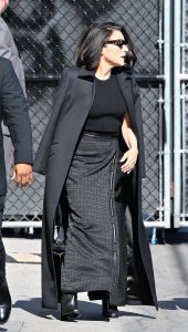Julia Louis-Dreyfus in a Black Coat