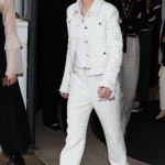 Kristen Stewart in a White Pantsuit Was Seen Out in Cannes 05/16/2025