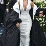 Nicole Scherzinger Attends 2025 Met Gala Celebrating Superfine: Tailoring Black Style at Metropolitan Museum of Art in New York City 05/05/2025