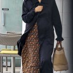 Alicia Silverstone in a Black Trench Coat Was Seen Out in Beverly Hills 05/30/2025