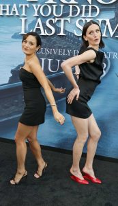 Chase Sui Wonders in a Black Mini Dress