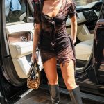 Dua Lipa in a Sheer Black Dress Was Seen Out in London 06/19/2025