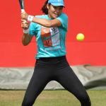 Emma Raducanu at a Practice Session Ahead of 2025 HSBC Championships in London 06/08/2025