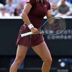 Emma Raducanu Defeats Ann Li in First Round of 2025 Lexus Eastbourne Open in Eastbourne 06/24/2025