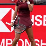 Emma Raducanu Defeats Cristina Bucsa in Straight Sets in Singles First Round of 2025 HSBC Championship in London 06/10/2025