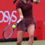 Emma Raducanu Defeats Rebecca Sramkova in Singles Second Round of 2025 HSBC Championships in London 06/12/2025