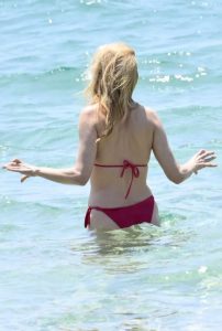 Heather Graham in a Red Bikini