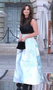 Jenna Coleman in a Black Top