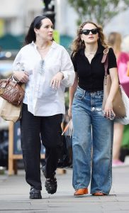 Joey King in a Blue Jeans