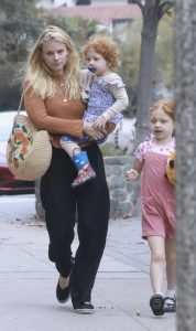 Kate Mara in a Black Pants