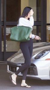 Kendall Jenner in a White Top
