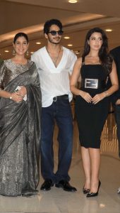 Nora Fatehi in a Black Dress