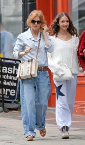 Isla Fisher in a Blue Jeans