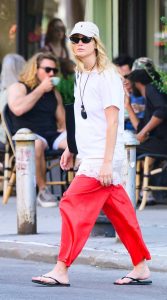 Jennifer Lawrence in a Red Pants