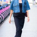 Karlie Kloss in a Black Dress Was Seen Out in New York City 07/24/2025