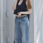 Madelaine Petsch in a Black Top Was Seen Out in West Hollywood 07/25/2025
