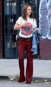Natalie Portman in a White Tee