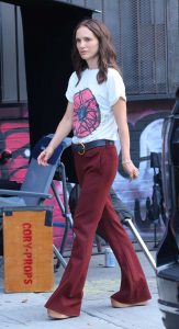 Natalie Portman in a White Tee