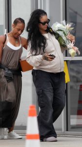 Rihanna in a Black Pants