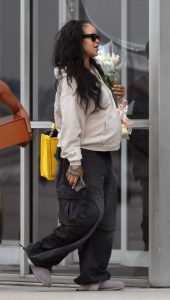 Rihanna in a Black Pants