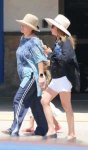 Ashley Tisdale in a White Shorts