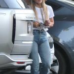 Hilary Duff in a White Tee Enjoys a Family Day in Studio City 08/26/2025