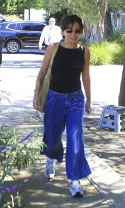 Isabela Merced in a Black Top