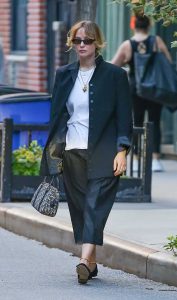 Jennifer Lawrence in a Black Blazer