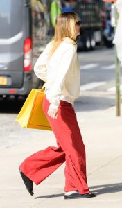 Jennifer Lawrence in a Red Pants