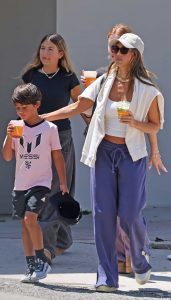 Jessica Alba in a White Top