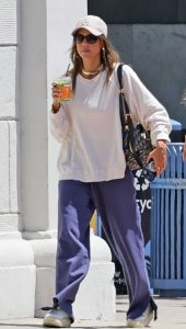 Jessica Alba in a White Top