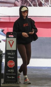 Katy Perry in a Black Hoodie