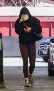 Katy Perry in a Black Hoodie