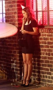 Natalie Portman in a Black Dress
