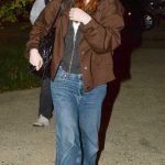 Sadie Sink in a Black Hoodie Was Seen Out in Venice 08/28/2025
