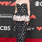 Ariana Grande Attends 2025 MTV Video Music Awards in New York 09/07/2025
