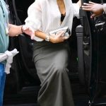 Dua Lipa in a Black Skirt Was Seen Out in New York City 09/17/2025